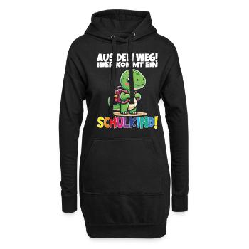 Écolier 2024 entrant à l'école - Sweat-shirt à capuche long Femme - noir - Devant