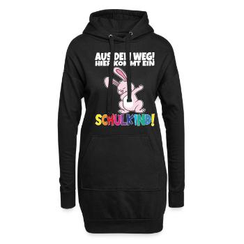 Écolier 2024 entrant à l'école - Sweat-shirt à capuche long Femme - noir - Devant