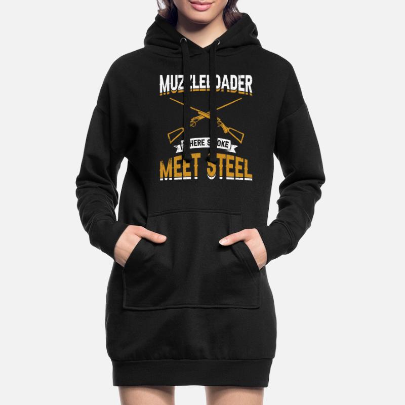 Vorderlader Muzzleloader Muzzle Loading Hoodie-Kleid