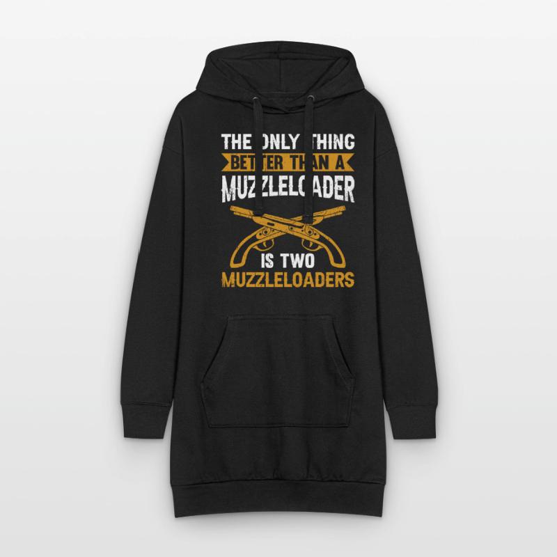 Vorderlader Muzzleloader Muzzle Loading Hoodie-Kleid