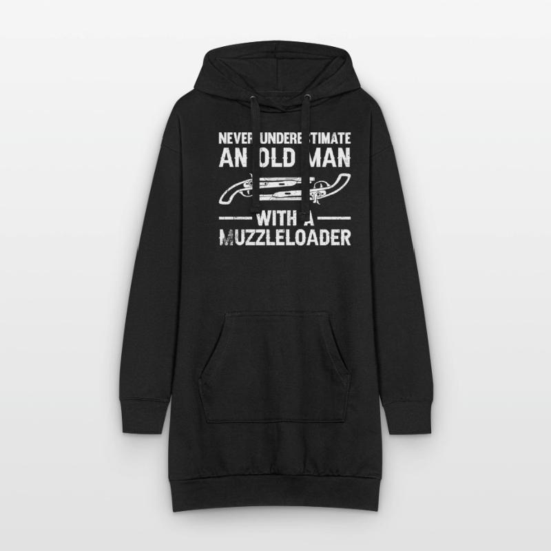 Vorderlader Muzzleloader Muzzle Loading Hoodie-Kleid