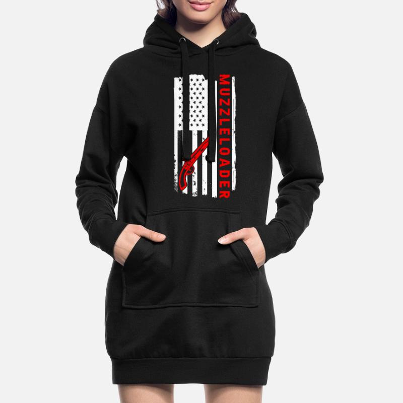 Vorderlader Muzzleloader Muzzle Loading Hoodie-Kleid