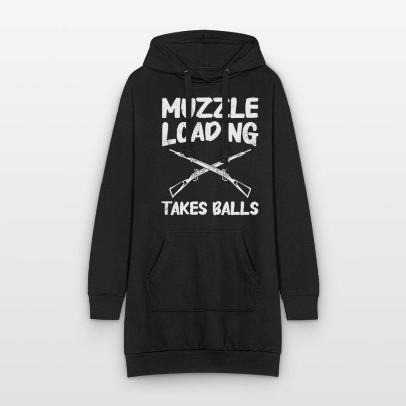 Vorderlader Muzzleloader Muzzle Loading Hoodie-Kleid