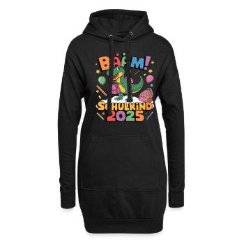 Écolier 2025 Inscription à l’école Retour à l’école - Sweat-shirt à capuche long Femme - noir - Devant