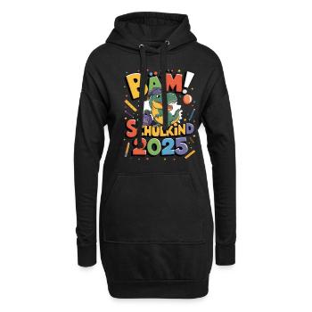 Écolier 2025 Inscription à l’école Retour à l’école - Sweat-shirt à capuche long Femme - noir - Devant