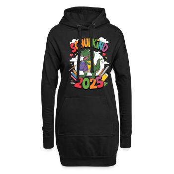 Écolier 2025 Inscription à l’école Retour à l’école - Sweat-shirt à capuche long Femme - noir - Devant