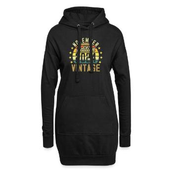 Legenden wurden im November 2024 - 2024 geboren - Hoodie-Kleid - Schwarz - Vorne
