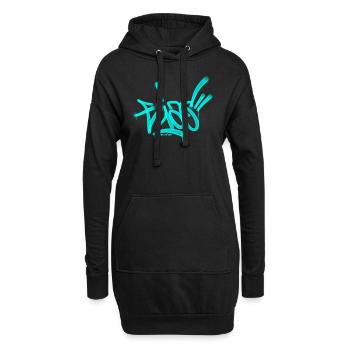 Elias Graffiti Name T Shirt - Hoodie-Kleid - Schwarz - Vorne