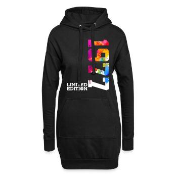 49E ANNIVERSAIRE ÉDITION LIMITÉE 1977 - Sweat-shirt à capuche long Femme - noir - Devant