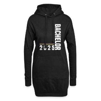 Bachelor Rechtswissenschaft - Hoodie-Kleid - Schwarz - Vorne