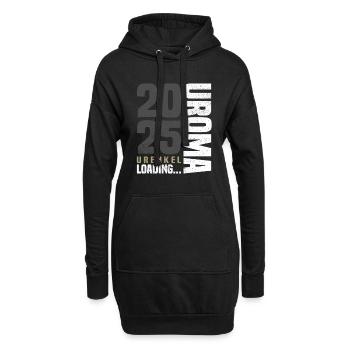 Uroma 2025 - Hoodie-Kleid - Schwarz - Vorne