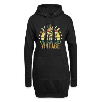 Die Legenden wurden im Oktober 2015 - 2015 geboren - Hoodie-Kleid - Schwarz - Vorne