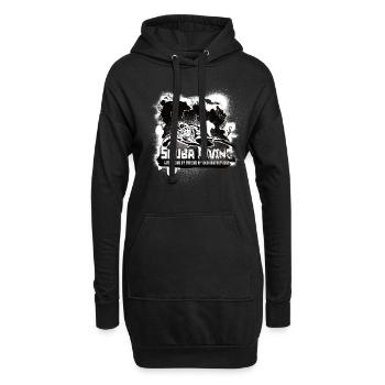 Plongée sous-marine Turtle Reef Fin de la zone de confort - Sweat-shirt à capuche long Femme - noir - Devant