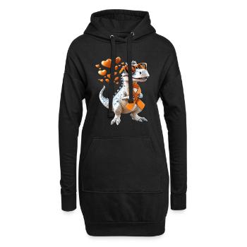 Soutien à la sensibilisation à la sclérose en plaques - Sweat-shirt à capuche long Femme - noir - Devant