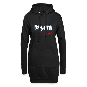 Bayern Oida - Hoodie-Kleid - Schwarz - Vorne