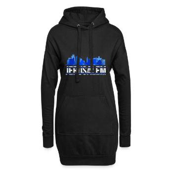 Israeli Jerusalem Gift Israel - Hoodie Dress - black - Front