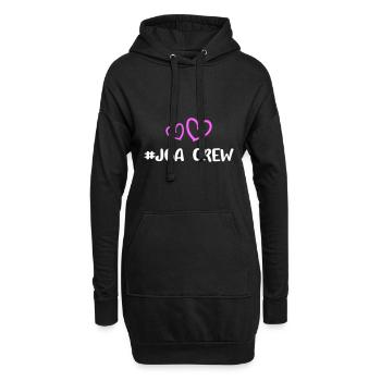 Jga Crew Junggesellinnenabschied - Hoodie-Kleid - Schwarz - Vorne