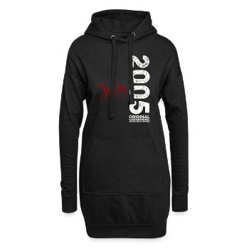 19. Geburtstag Legendär Juli 2005 Jahrgang 2005 - Hoodie-Kleid - Schwarz - Vorne