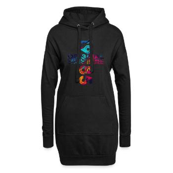 40. Geburtstag Baujahr 1985 Jahrgang 1985 Original - Hoodie-Kleid - Schwarz - Vorne