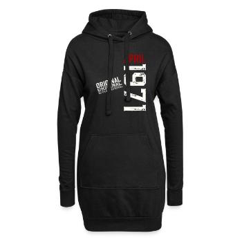 55th Birthday Original April Born 1971 - Hoodie Dress - black - Front