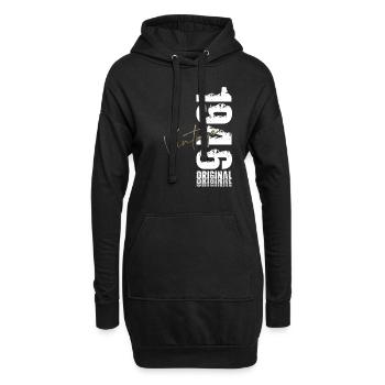 79. Geburtstag Original Jahrgang 1946 - Hoodie-Kleid - Schwarz - Vorne