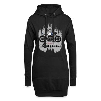 Caferacer Bavaria Custom Motorrad Bayern - Hoodie-Kleid - Schwarz - Vorne