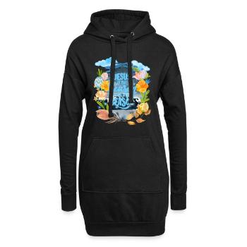 JESUS IS THE REASON FOR THE SEASON - Hoodie Dress - black - Front