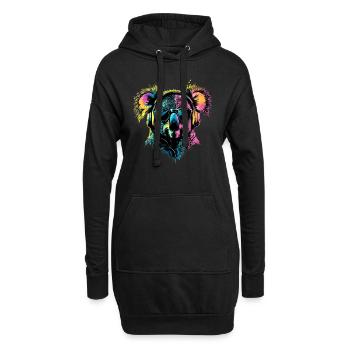 Koala Bear Australie Koala Bear Mignon Koala Bears - Sweat-shirt à capuche long Femme - noir - Devant