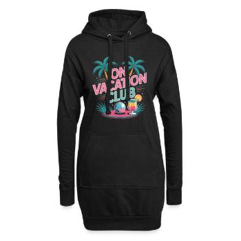 Vacation Club Festival d’été Vacances à la plage - Sweat-shirt à capuche long Femme - noir - Devant