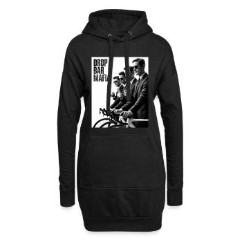 Drop Bar Mafia – Noir Radsport-T-Shirt - Hoodie-Kleid - Schwarz - Vorne