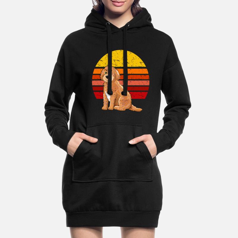 Cockapoo Retro Hoodie Dress