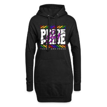 Love Is Love Pride Colors Of Rainbow Equality - Hoodie Dress - black - Front