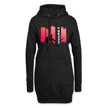 Hockeylegende Feldhockey Hockey Hockeysport - Hoodie-Kleid - Schwarz - Vorne