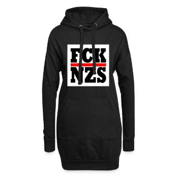 Fck nzs - Hoodie-Kleid - Schwarz - Vorne