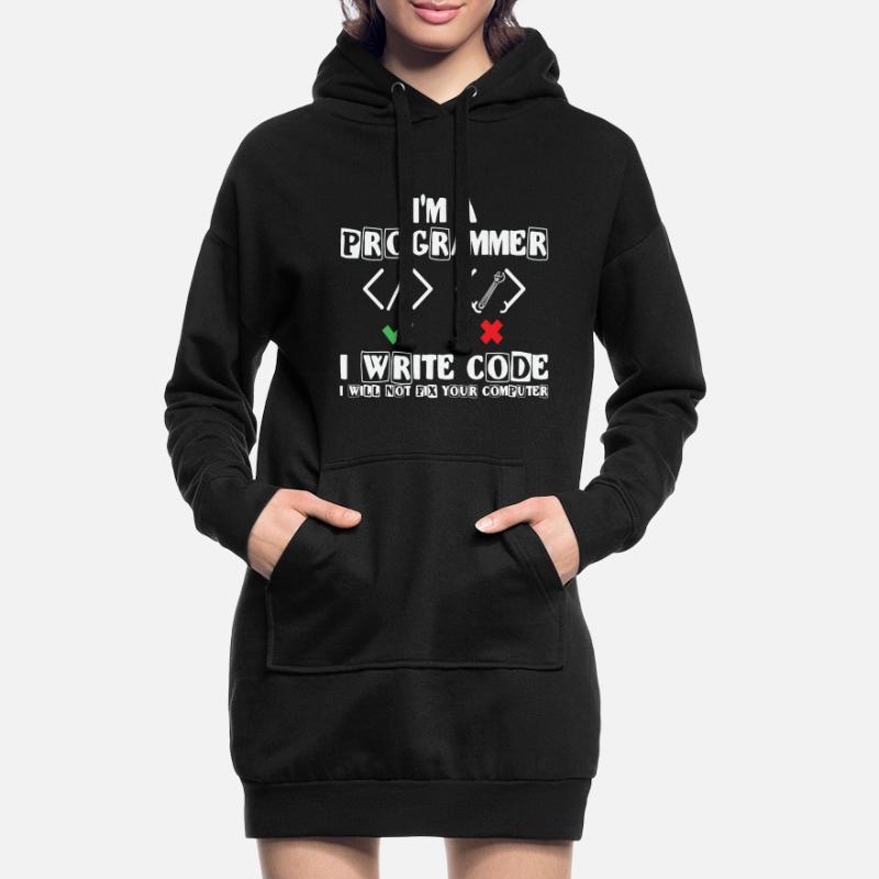 I'm a Programmer i write code Lover Coding Hoodie-Kleid