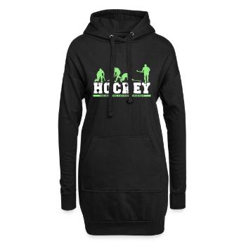 Hockey sur gazon Hockey Club de hockey Saison de hockey - Sweat-shirt à capuche long Femme - noir - Devant