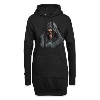 Monster Monster Demon Devil Vampire Guhl Zombie - Sweat-shirt à capuche long Femme - noir - Devant