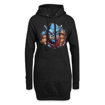 Monster Monster Demon Devil Vampire Guhl Zombie - Sweat-shirt à capuche long Femme - noir - Devant