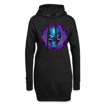 Monster Monster Demon Devil Vampire Guhl Zombie - Sweat-shirt à capuche long Femme - noir - Devant