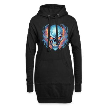 Monster Monster Demon Devil Vampire Guhl Zombie - Sweat-shirt à capuche long Femme - noir - Devant