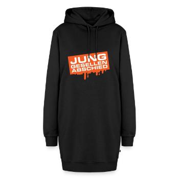 Junggesellenabschied Jga - Hoodie-Kleid - Schwarz - Vorne