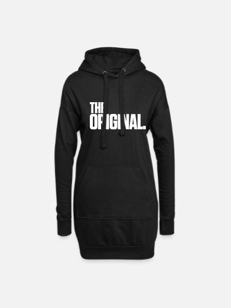 The Original - Hoodie-Kleid - Schwarz