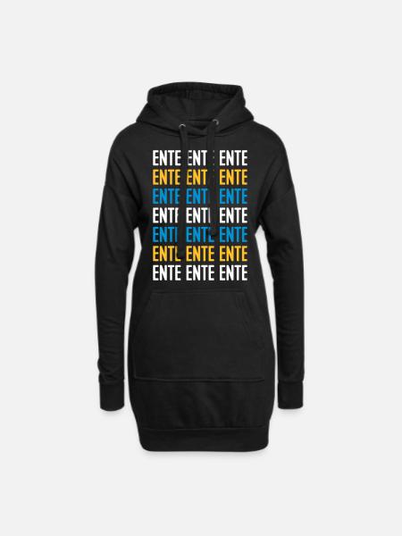 ENTE ENTE ENTE - SMPSNS - Hoodie-Kleid - Schwarz
