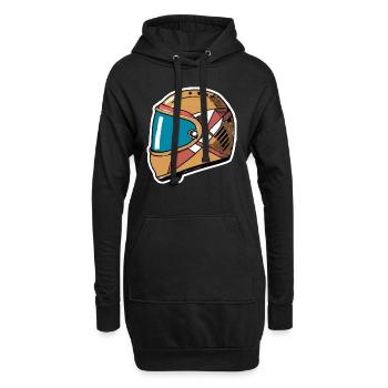 Moto Lifestyle / Moto / Moto motard - Sweat-shirt à capuche long Femme - noir - Devant
