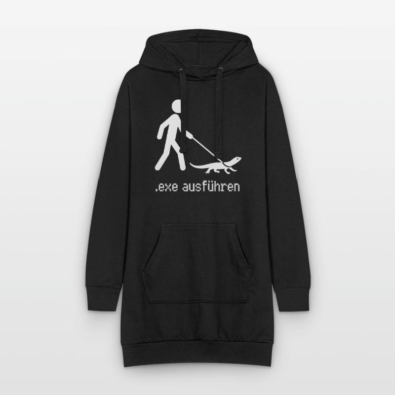 EXE Run Admin Computer Scientist Programmer Hoodie Dress