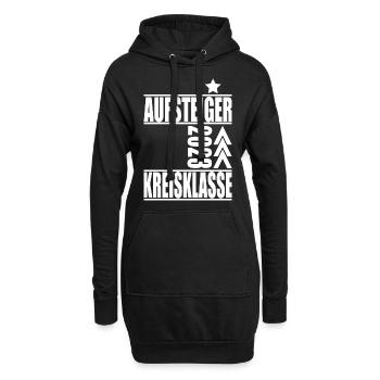 Aufsteiger Kreisklasse 2023 Aufstiegstrikot - Hoodie-Kleid - Schwarz - Vorne