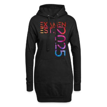 Examen EST. 2025 - Hoodie-Kleid - Schwarz - Vorne