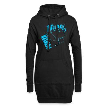 GERMAN POINTER 100 - Hoodie-Kleid - Schwarz - Vorne
