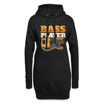 Bass Player - Cadeau de guitare basse pour les bassistes - Sweat-shirt à capuche long Femme - noir - Devant
