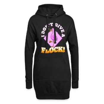 Je ne donne pas de troupeau - Sweat-shirt à capuche long Femme - noir - Devant